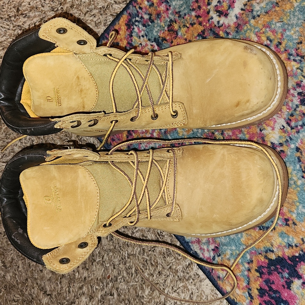 Chippewa Men's Tan Boots 9 XW